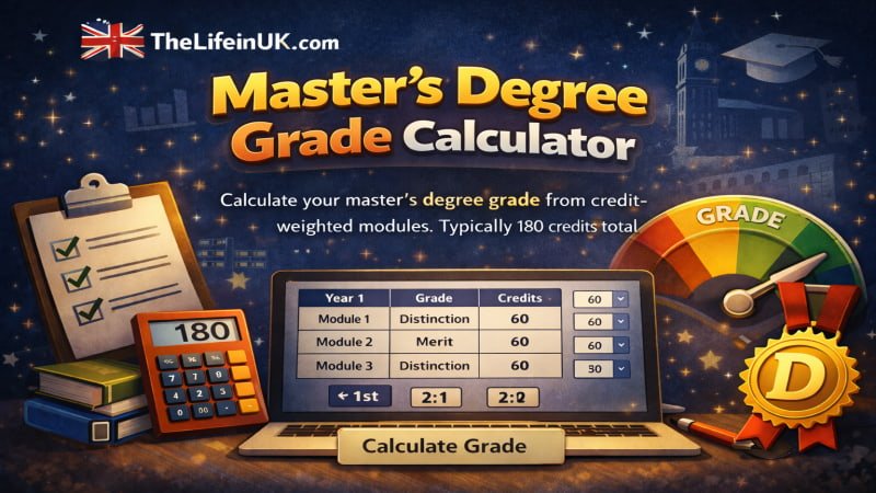 masters degree calculator