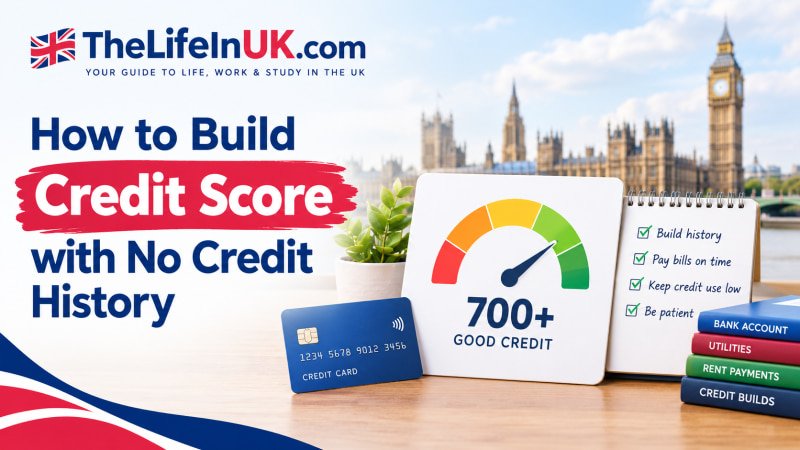 How to build credit score with no credit history